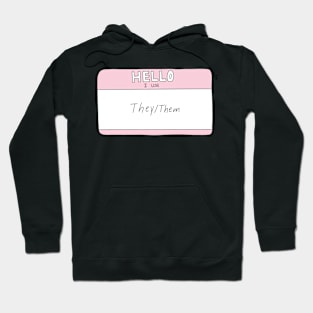 they/them pronouns Hoodie